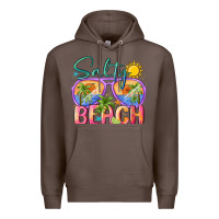 Coffee salty beach Premium Hoodie - MaliasSmallBusiness