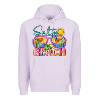 Lilac salty beach Premium Hoodie - MaliasSmallBusiness