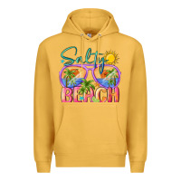 Mustard salty beach Premium Hoodie - MaliasSmallBusiness