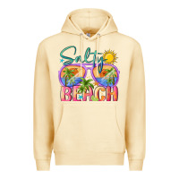 Pina Colada salty beach Premium Hoodie - MaliasSmallBusiness