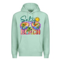 Seafoam salty beach Premium Hoodie - MaliasSmallBusiness