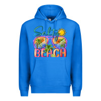 True Royal salty beach Premium Hoodie - MaliasSmallBusiness