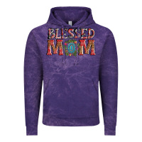 Cloud Purple blessed mom christmas Vintage Hoodie - AdoDesignShop