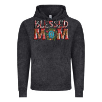 Vintage Black blessed mom christmas Vintage Hoodie - AdoDesignShop