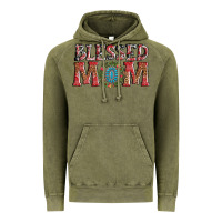 Vintage Olive blessed mom christmas Vintage Hoodie - AdoDesignShop