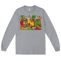 Heather Grey certified nursing assistant juneteenth Long Sleeve Tee - Zillion Design Studio