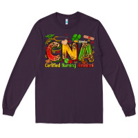 Plum certified nursing assistant juneteenth Long Sleeve Tee - Zillion Design Studio