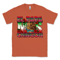 Copper El Papa Mas Chingon Classic Tee - texasbilliewilder
