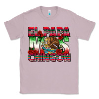 Lilac El Papa Mas Chingon Classic Tee - texasbilliewilder