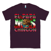 Plum El Papa Mas Chingon Classic Tee - texasbilliewilder