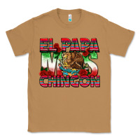 Toasted Coconut El Papa Mas Chingon Classic Tee - texasbilliewilder