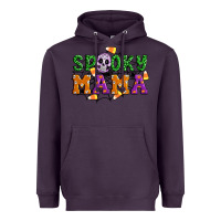 Plum Spooky mama Heavyweight Hoodie - Artiststas