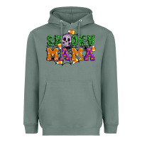Sage Spooky mama Heavyweight Hoodie - Artiststas