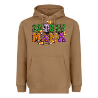 Toasted Coconut Spooky mama Heavyweight Hoodie - Artiststas