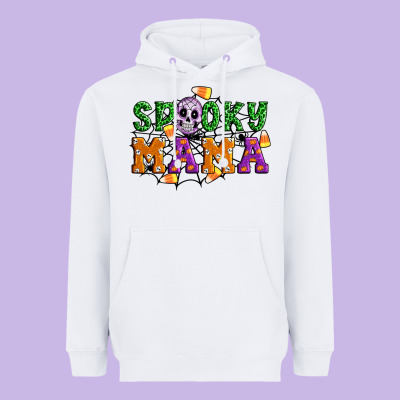 Spooky Mama Heavyweight Hoodie Designed By Artiststas