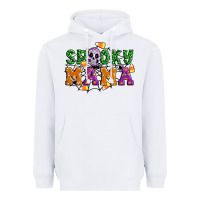 White Spooky mama Heavyweight Hoodie - Artiststas