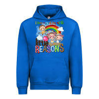 Cobalt i love my job for all the little reasons Urban Hoodie - NancyCooperArtShop