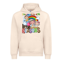 Sandshell i love my job for all the little reasons Urban Hoodie - NancyCooperArtShop