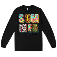 Black summer lovin Long Sleeve Tee - texasbilliewilder