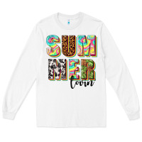 White summer lovin Long Sleeve Tee - texasbilliewilder