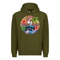 Army Green family cruise 2024 Premium Hoodie - MaliasSmallBusiness