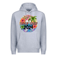 Heather Grey family cruise 2024 Premium Hoodie - MaliasSmallBusiness