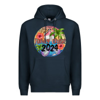 Navy family cruise 2024 Premium Hoodie - MaliasSmallBusiness