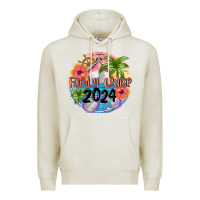 Oatmeal Heather family cruise 2024 Premium Hoodie - MaliasSmallBusiness