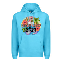Ocean Blue family cruise 2024 Premium Hoodie - MaliasSmallBusiness