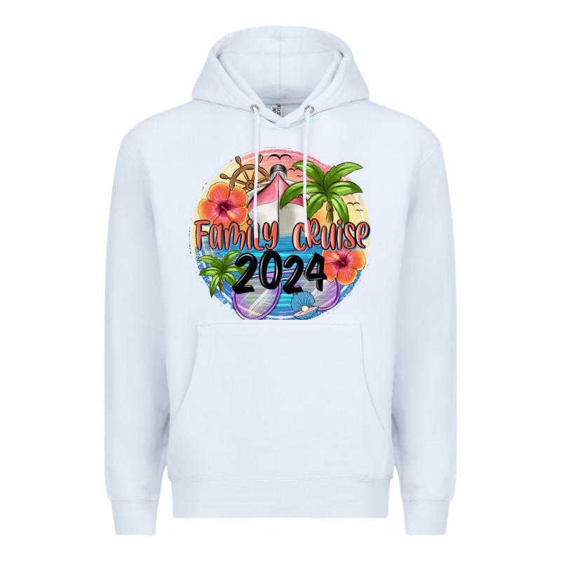Family Cruise 2024 Premium Hoodie by MaliasSmallBusiness | Teevron