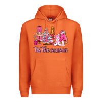 Carrot tis the season pink christmas Premium Hoodie - AdoDesignShop