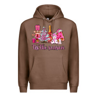 Chestnut tis the season pink christmas Premium Hoodie - AdoDesignShop