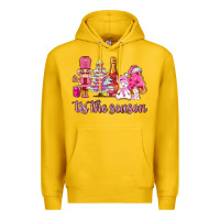 Lemon tis the season pink christmas Premium Hoodie - AdoDesignShop