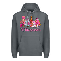 Rock tis the season pink christmas Premium Hoodie - AdoDesignShop