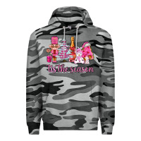 Slate Camo tis the season pink christmas Premium Hoodie - AdoDesignShop
