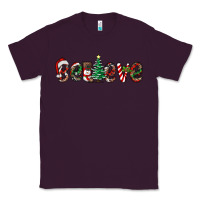 Plum christmas believe Classic Tee - RanaPortraitStore