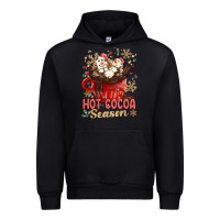 Black hot cocoa season Urban Hoodie - MaliasSmallBusiness