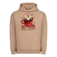 Pigment Burro hot cocoa season Urban Hoodie - MaliasSmallBusiness