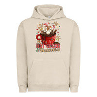 Pigment French Oak hot cocoa season Urban Hoodie - MaliasSmallBusiness