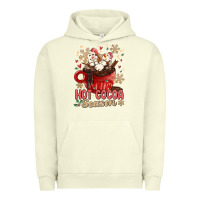 Pigment Pistachio hot cocoa season Urban Hoodie - MaliasSmallBusiness