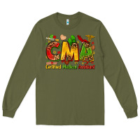 Army Green certified medical assistant juneteenth Long Sleeve Tee - Zillion Design Studio
