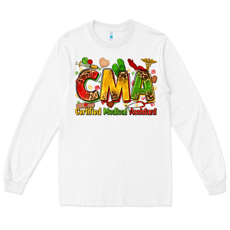 Certified Medical Assistant Juneteenth Long Sleeve Tee by Zillion Design Studio | Teevron
