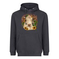 Smoke charolais leopard cactus sunflower Heavyweight Hoodie - JahusDesignShop