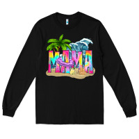 Black summer mama Long Sleeve Tee - texasbilliewilder