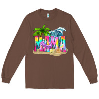 Chestnut summer mama Long Sleeve Tee - texasbilliewilder