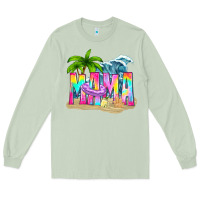 Matcha summer mama Long Sleeve Tee - texasbilliewilder