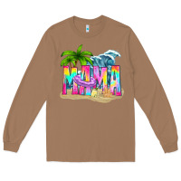 Toasted Coconut summer mama Long Sleeve Tee - texasbilliewilder