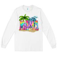 White summer mama Long Sleeve Tee - texasbilliewilder