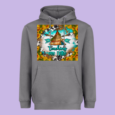 Teaching My Tribe Tumbler Heavyweight Hoodie Designed By Bundleandbundleshop