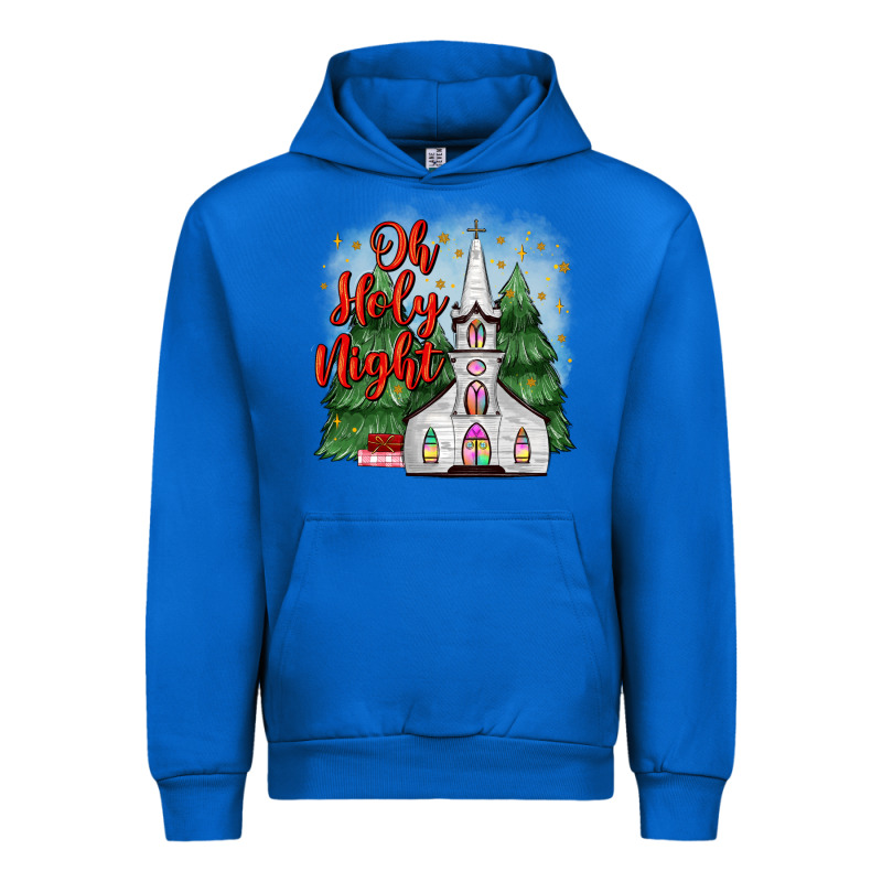Christmas Church Oh Holy Night Urban Hoodie by MaliasSmallBusiness | Teevron